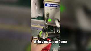View ENF-VH  Flexible Scope Flexible Rhinolaryngoscope Field Of View 110 Degrees Demo
